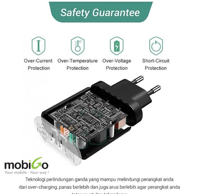 Sạc nhanh Aukey 18W Power Dilivery 3.0